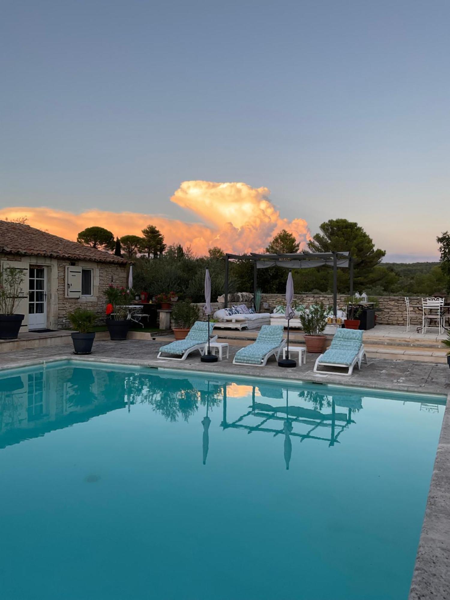 Chambre D'Hotes Chez Maguy B-Villa Makeire Gordes Kültér fotó